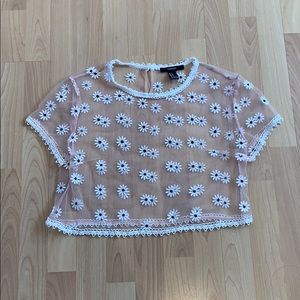 SEE THROUGH DAISY BLOUSE